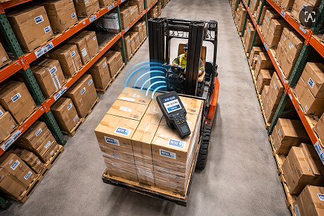 RFID 智能仓储解决方案：立体库房、AGV 物流与无人化出入库管理