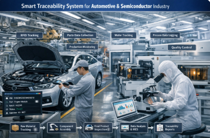智慧生产追溯系统 —— 汽车与半导体行业全流程质量管控